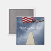 Washington D.C. Magnet (Vorderseite/Rückseite)