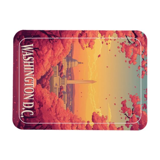 Washington D.C. Magnet (Horizontal)