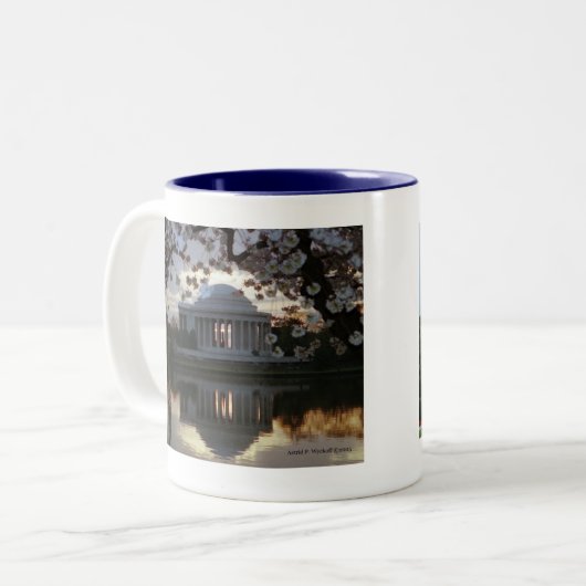 Washington, D.C. Mug Zweifarbige Tasse (Vorderseite Links)