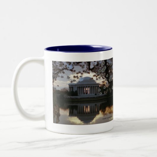 Washington, D.C. Mug Zweifarbige Tasse (Links)