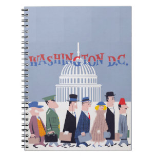 Washington D.C. Notebook Notizblock