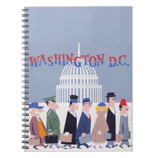 Washington D.C. Notebook Notizblock (Vorderseite)