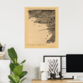 Washington, D.C. Panorama Karte - 1883 Poster (Heimbüro)