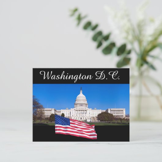 Washington D.C. Postcard Postkarte (Stehend Vorderseite)