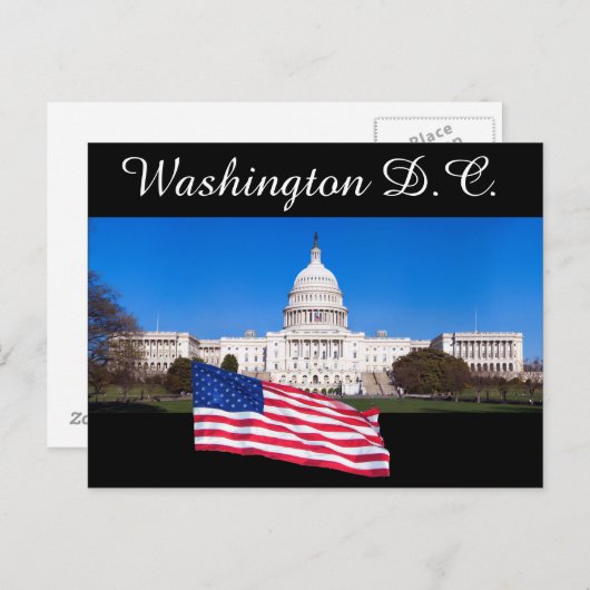 Washington D.C. Postcard Postkarte (Vorne/Hinten)