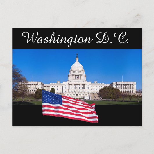 Washington D.C. Postcard Postkarte (Vorderseite)
