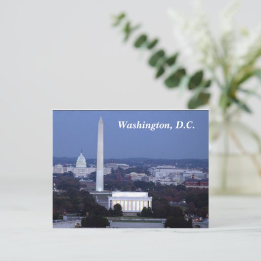 Washington, D.C. Postcard Postkarte (Stehend Vorderseite)