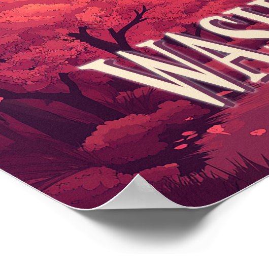 Washington D.C. Poster (Ecke)