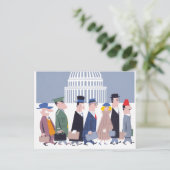 Washington D.C. Postkarte (Stehend Vorderseite)