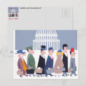 Washington D.C. Postkarte (Vorne/Hinten)