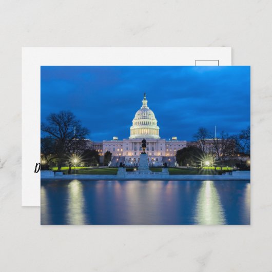Washington D.C. Postkarte (Vorne/Hinten)
