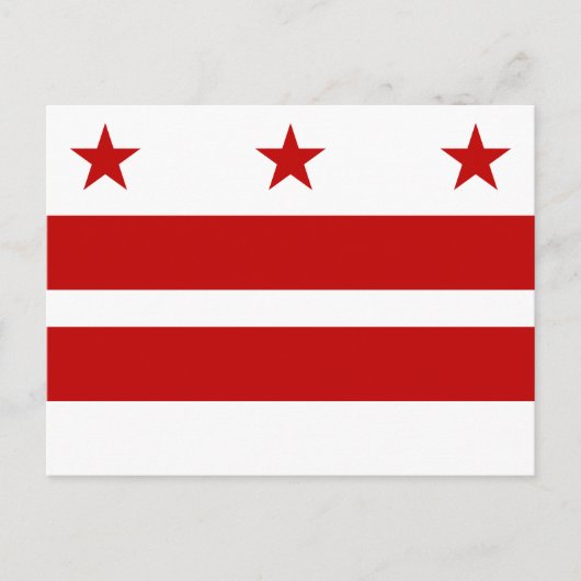 Washington D.C. Postkarte (Vorderseite)