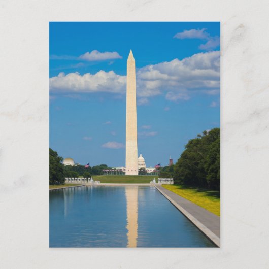 Washington D.C. Postkarte (Vorderseite)