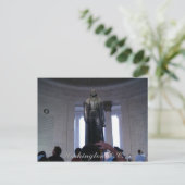 Washington D.C. Postkarte (Stehend Vorderseite)