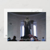 Washington D.C. Postkarte (Vorne/Hinten)