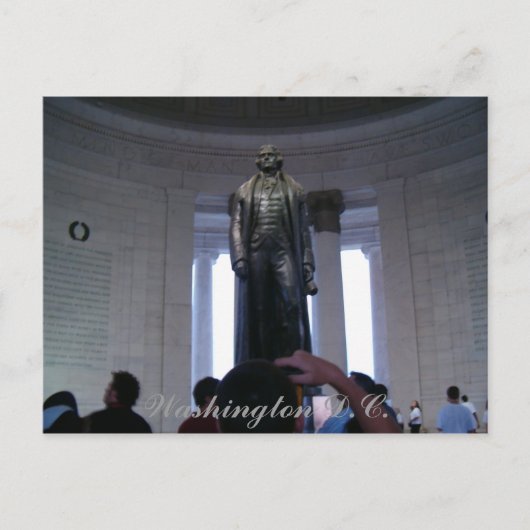 Washington D.C. Postkarte (Vorderseite)