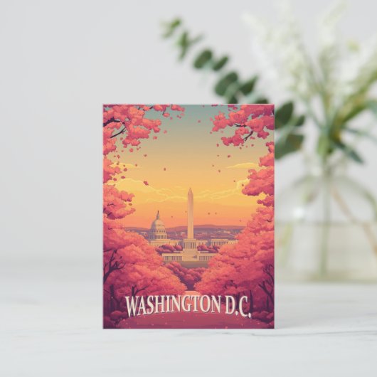 Washington D.C. Postkarte (Stehend Vorderseite)