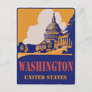 Washington D.C. Postkarte