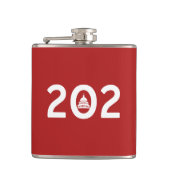 Washington D.C. Pride Flachmann (Vorderseite)