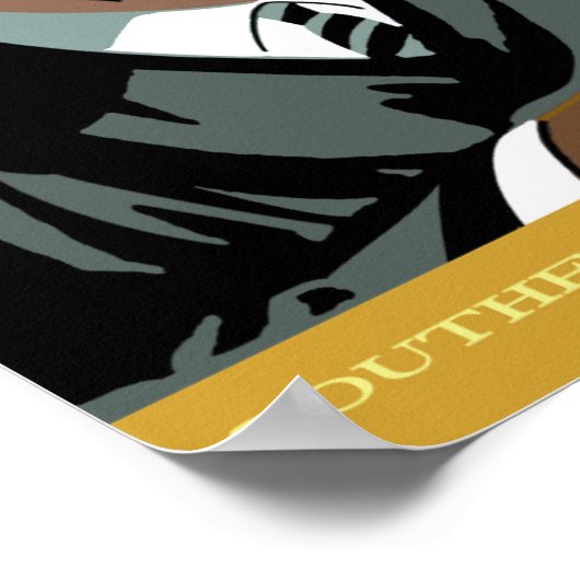 Washington, D.C. Reiseplakat im Retro-Stil Poster (Ecke)