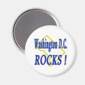 Washington D.C. Rocks ! Magnet (Vorderseite/Rückseite)