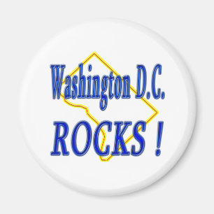 Washington D.C. Rocks! Magnet