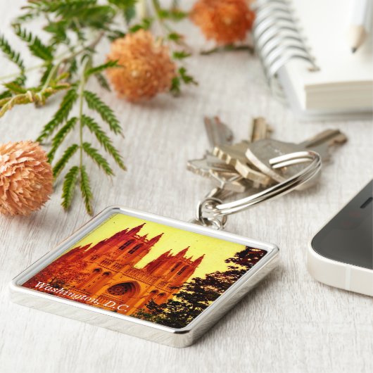 Washington, D.C. Schlüsselanhänger (Seite)