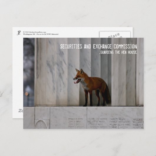 Washington, D.C.: SEC Spaß Postkarte (Vorne/Hinten)