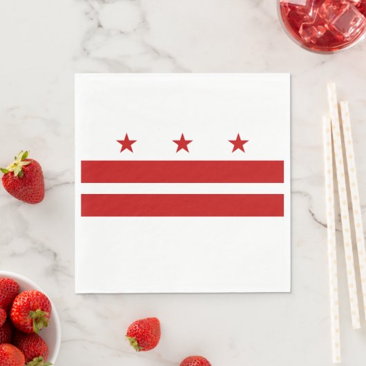Washington D.C. Serviette (Beispiel)
