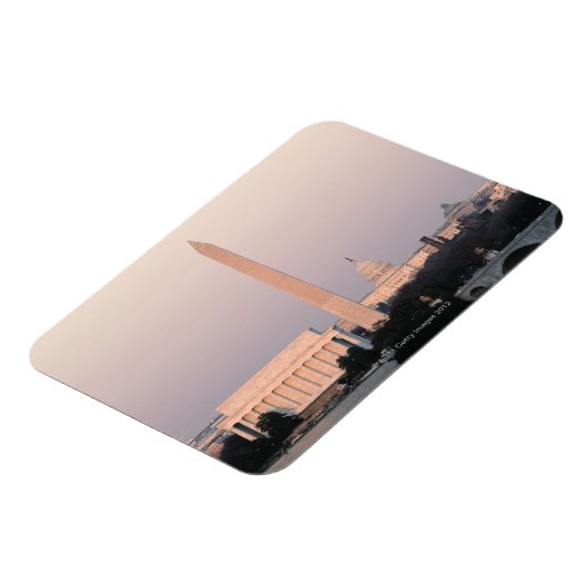 Washington, D.C. Skyline Magnet (Linke Seite)