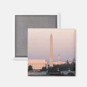 Washington, D.C. Skyline Magnet (Vorderseite/Rückseite)
