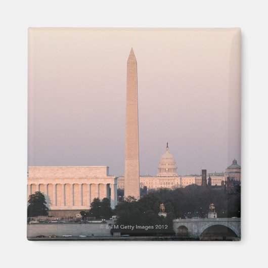 Washington, D.C. Skyline Magnet (Vorne)