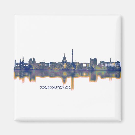 Washington D.C. Skyline Magnet (Vorne)