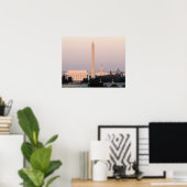 Washington, D.C. Skyline Poster (Heimbüro)