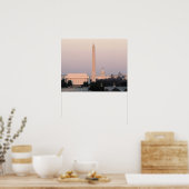 Washington, D.C. Skyline Poster (Küche)
