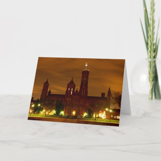 Washington D.C. Smithsonian Greeting Card Karte (Vorderseite)