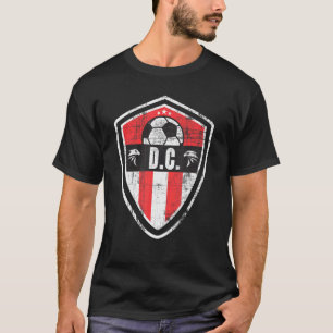 Washington D C Soccer Jersey Original Eagle Abzeic T-Shirt