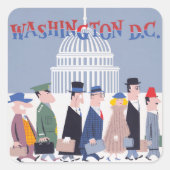 Washington D.C. Sticker (Vorderseite)