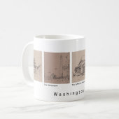 Washington D.C. Tasse Kaffee/Tee Souvenir/Geschenk (Vorderseite Links)