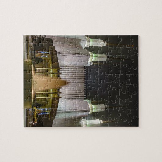 Washington D.C. Temple nachts Puzzle (Horizontal)