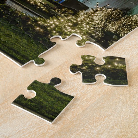 Washington D.C. Temple nachts Puzzle (Seite)