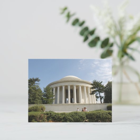 Washington, D.C. Thomas Jefferson Memorial Postkarte (Stehend Vorderseite)