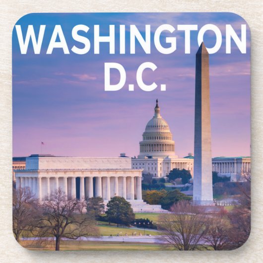 Washington D.C. Travel Untersetzer (Vorderseite)