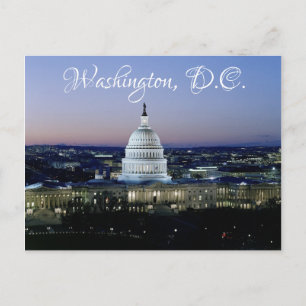 Washington D.C. US Hauptstadt Postcard Post Card Postkarte