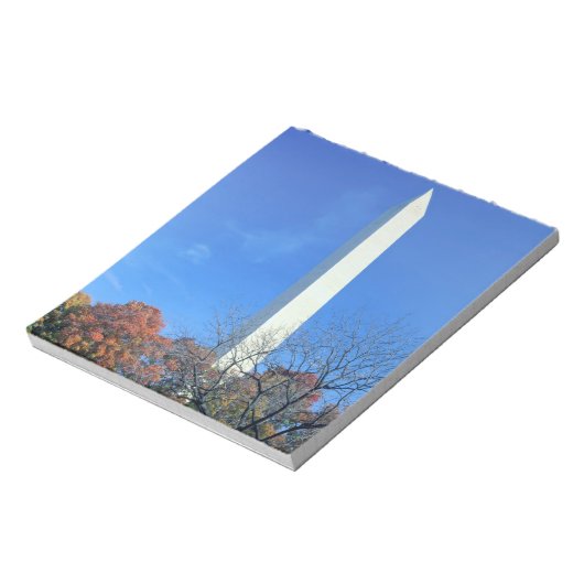 WASHINGTON, D.C. USA Aufstieg zum Washington Monum Notizblock (Rotiert)