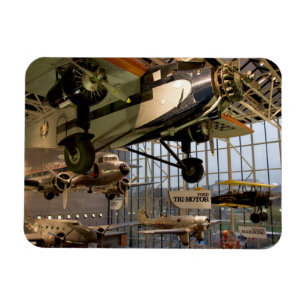 WASHINGTON, D.C. USA. Ausgestellte Flugzeuge in Magnet