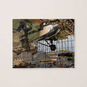WASHINGTON, D.C. USA. In ausgestellte Flugzeuge Puzzle