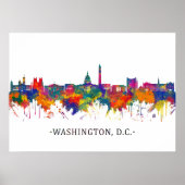 Washington D.C. USA Skyline Poster (Vorne)