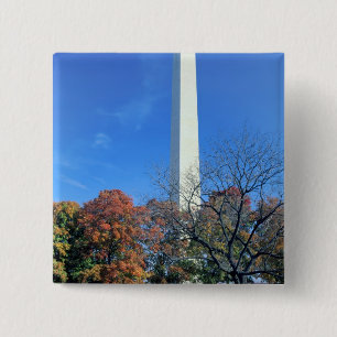WASHINGTON, D.C. USA. Washington Monument erhebt s Button