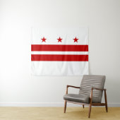 Washington D.C. Wandteppich (Beispiel (Horizontal))